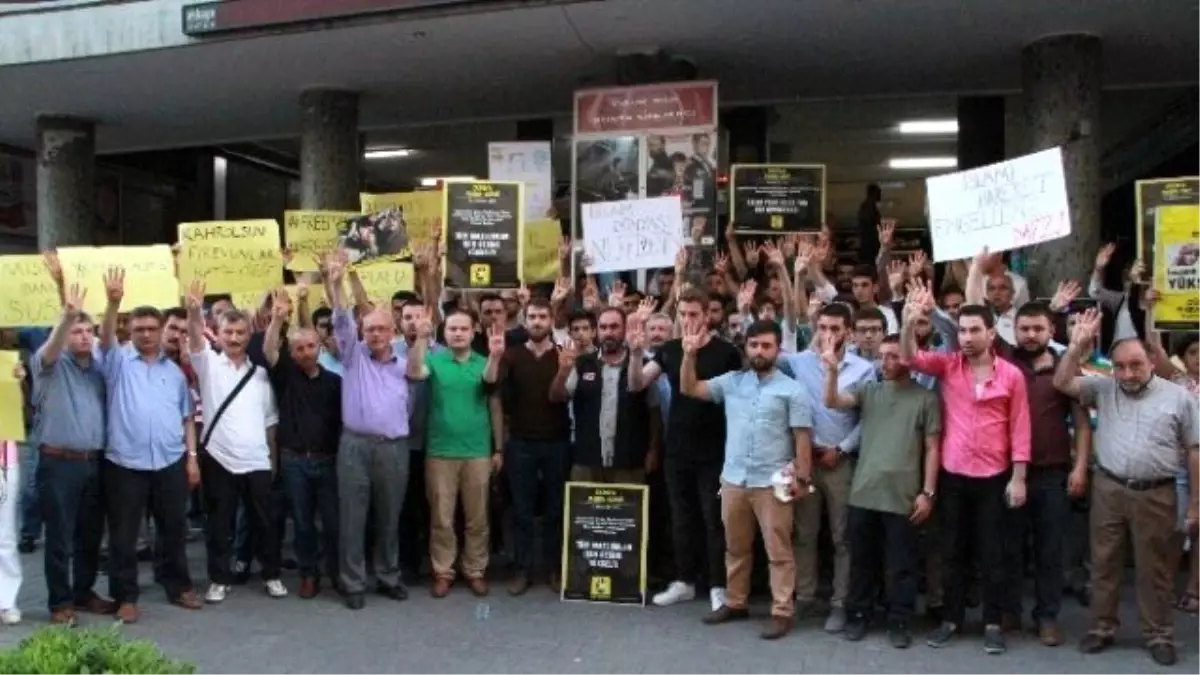 AK Parti\'li Gençlerden Mursi\'ye İdam Kararına Tepki