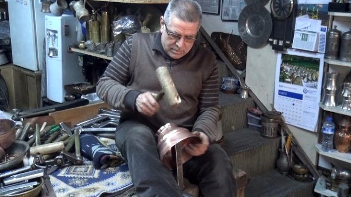 Bakırcılığın Son Temsilcileri Teknolojiye Direniyor