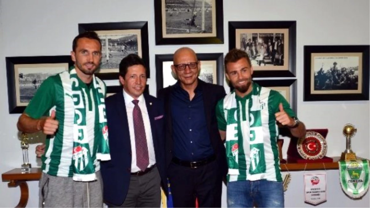 Bursaspor Sivok ve Erdem ile Sözleşme İmzaladı