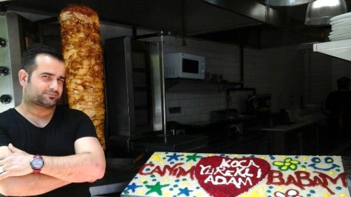 Döner Ustasından Babalar Günü İçin Özel Eser