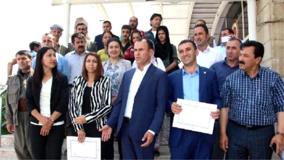 HDP Şırnak Milletvekilleri Mazbatalarını Aldı