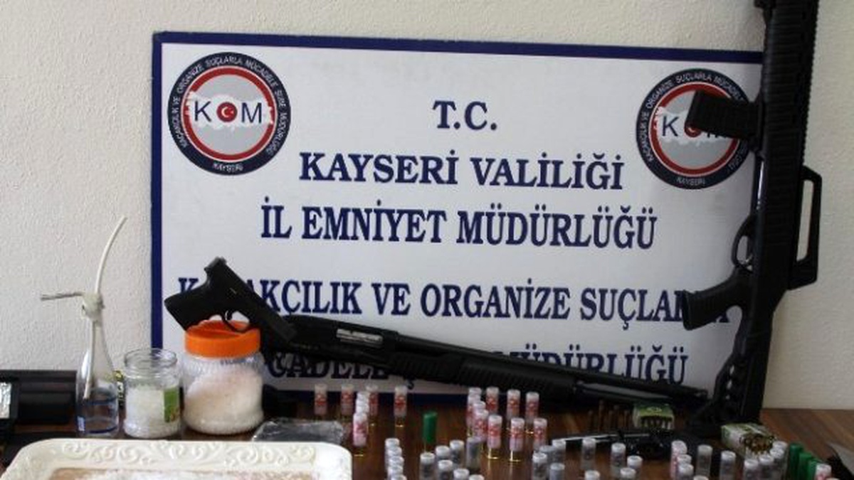 Kayseri ve Gaziantep\'te Uyuşturucu Operasyonu