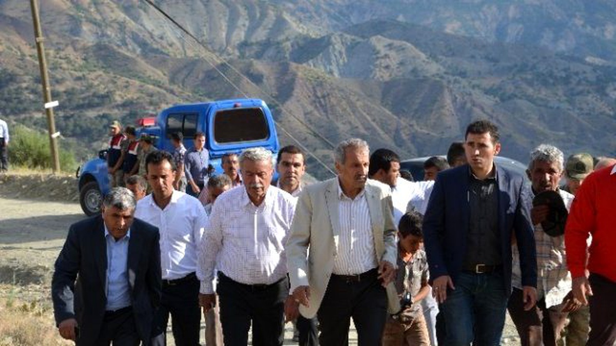 Milletvekili Şahin, Heyelan Bölgesinde
