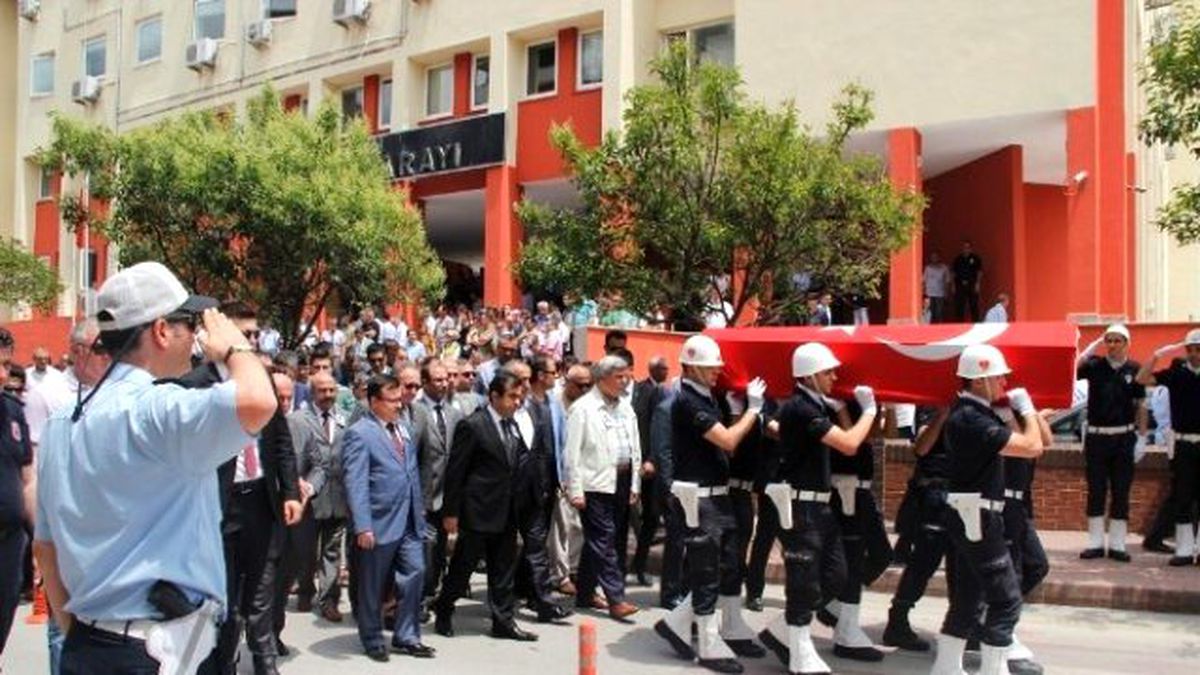 Öldürülen Cezaevi Müdürü İçin Tören Düzenlendi