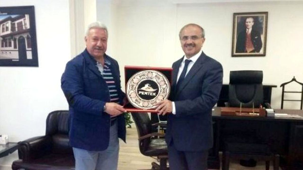 Pertek Belediye Başkanı TOKİ\'yi Ziyaret Etti