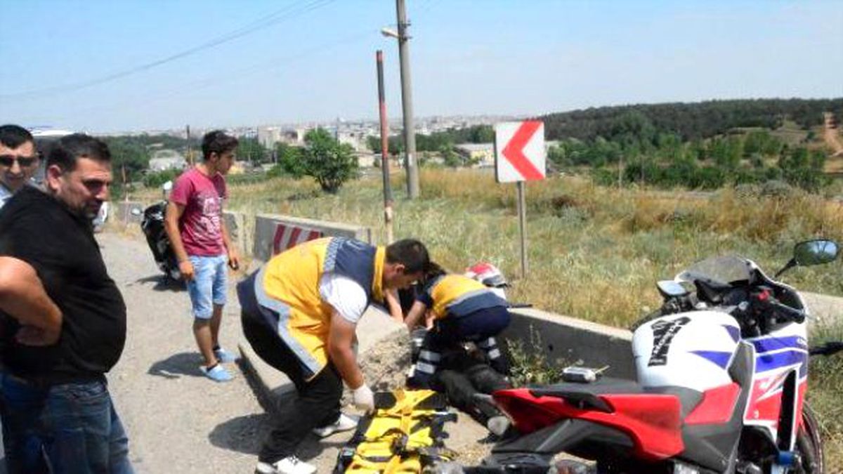 Taktığı Kaskı Hayatını Kurtardı