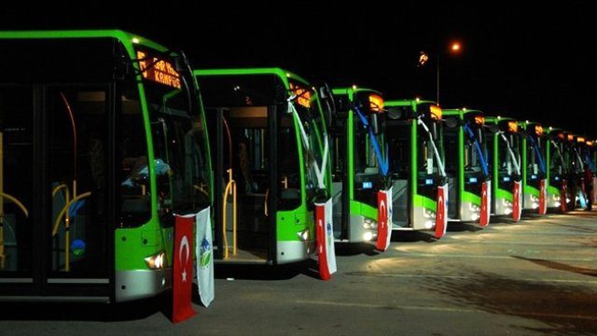 Ulaşım Filosuna 11 Yeni Otobüs