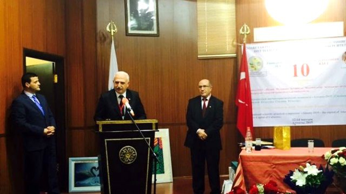 Uluslararası Almatı 2015-islam Medeniyetleri Başkenti: Medeniyetler Başşehri" Sempozyumu Düzenlendi