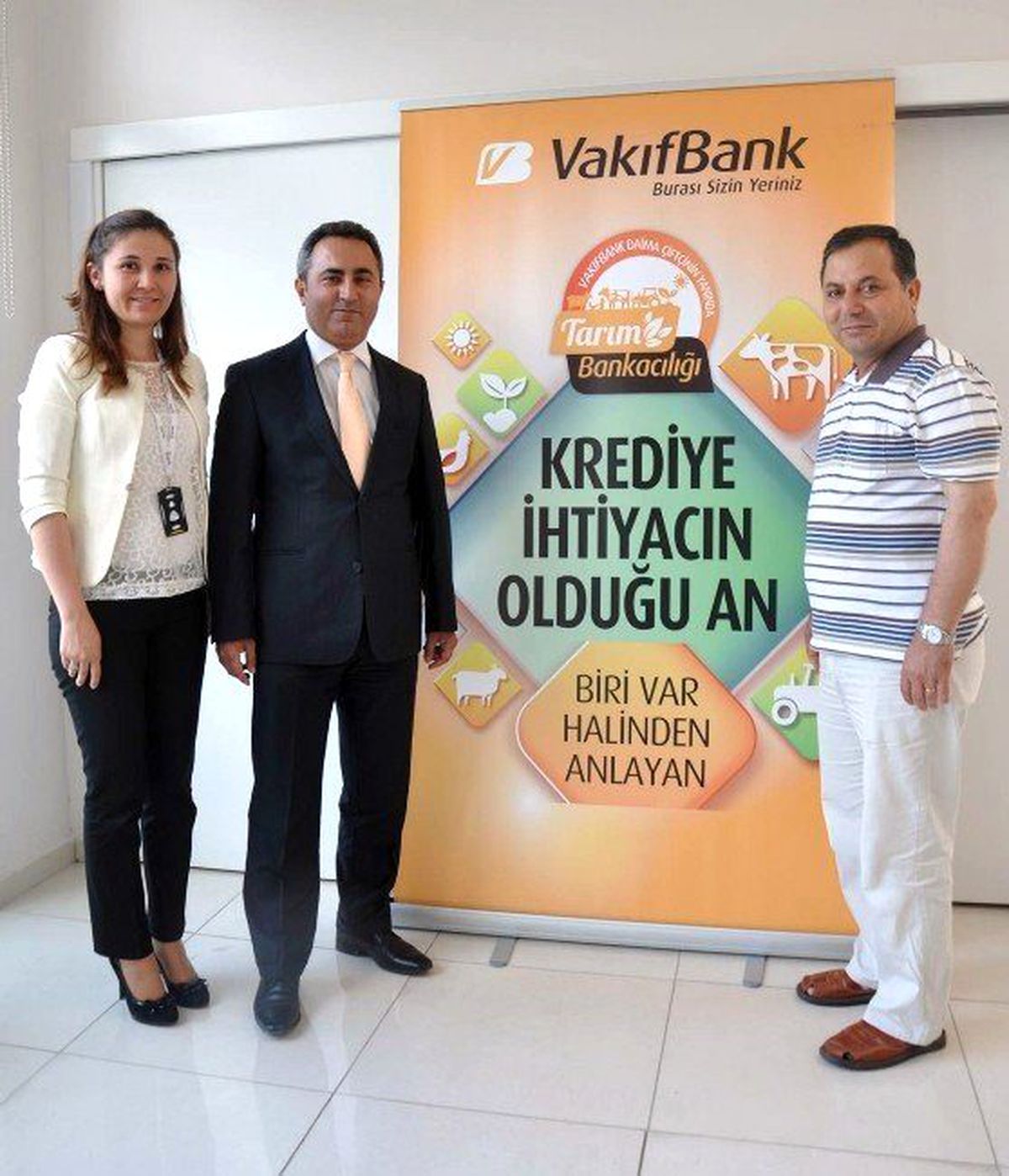 Vakıfbank\'tan Çiftçiye Hasat Dönemi Ödemeli Kredi