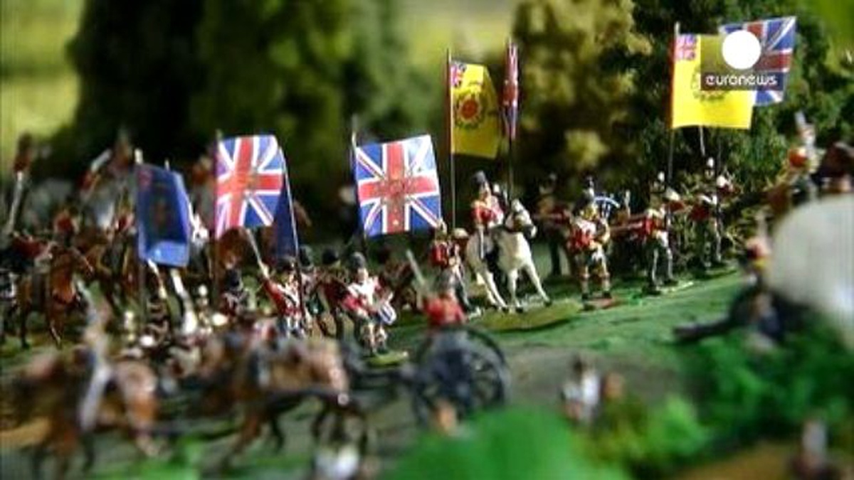 40 Yılda Waterloo Muharebesi\'nin Maketini Yaptı