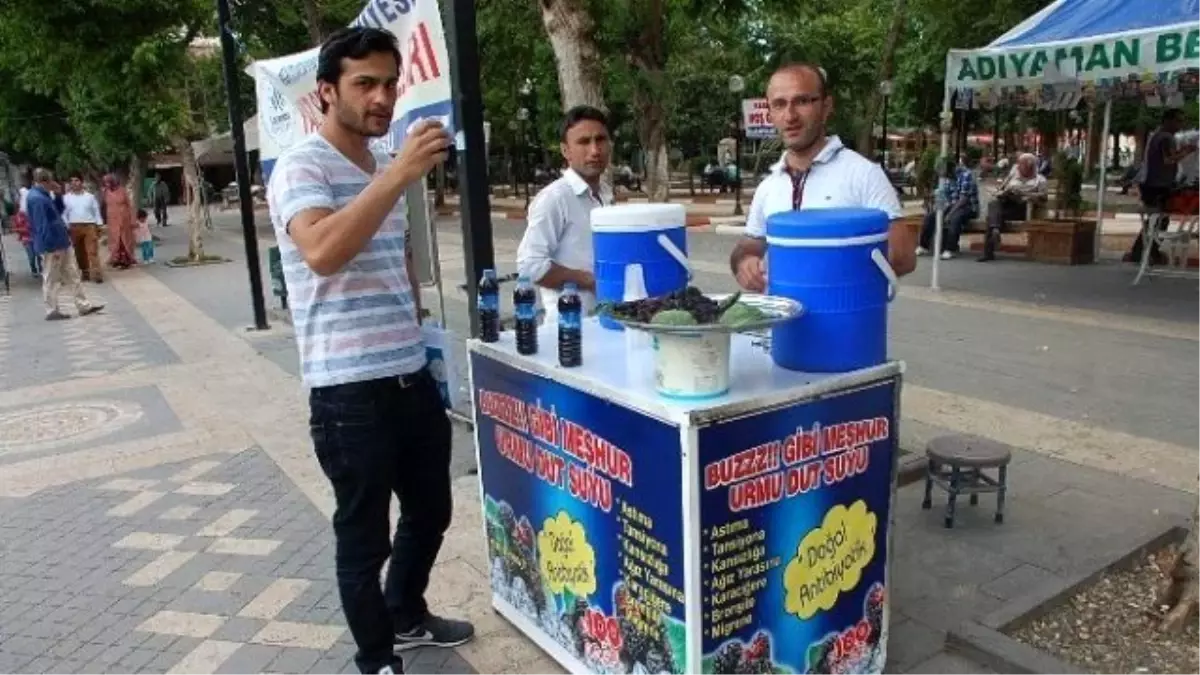 Adıyaman\'da, Urmu Dut Şurubu Sezonu Açıldı