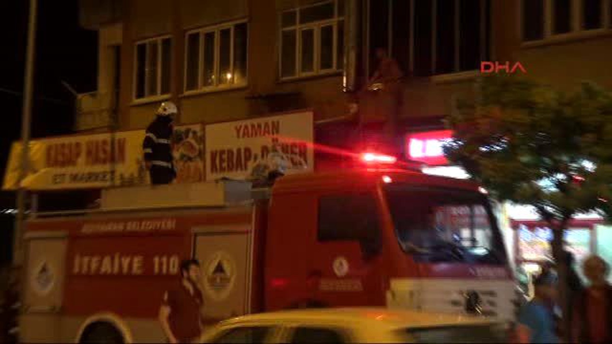Adıyaman Lokantada Korkutan Yangın