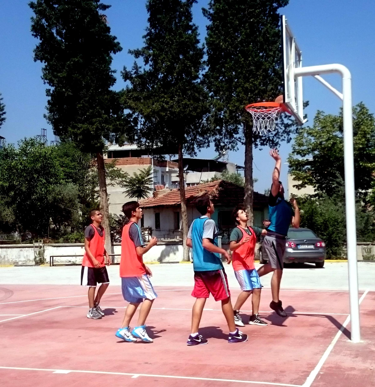 Alaşehir\'de 3x3 Basketbol Turnuvası