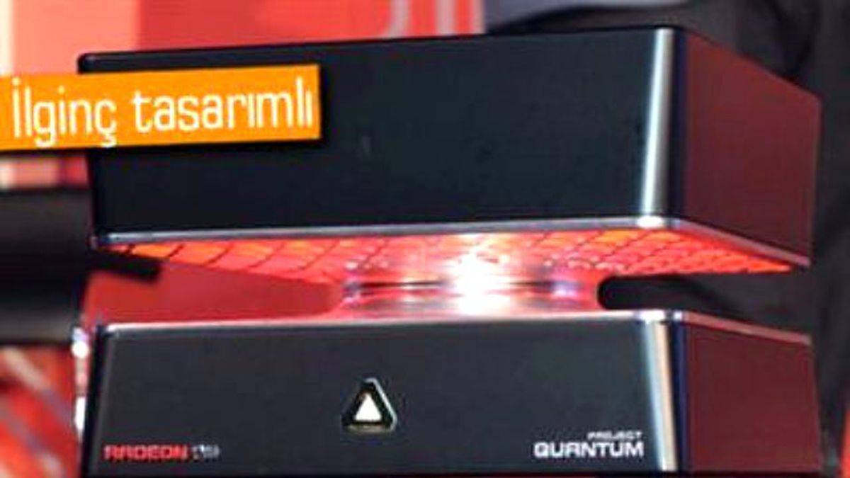 Amd, Kompakt Bilgisayarını Tanıttı: Project Quantum