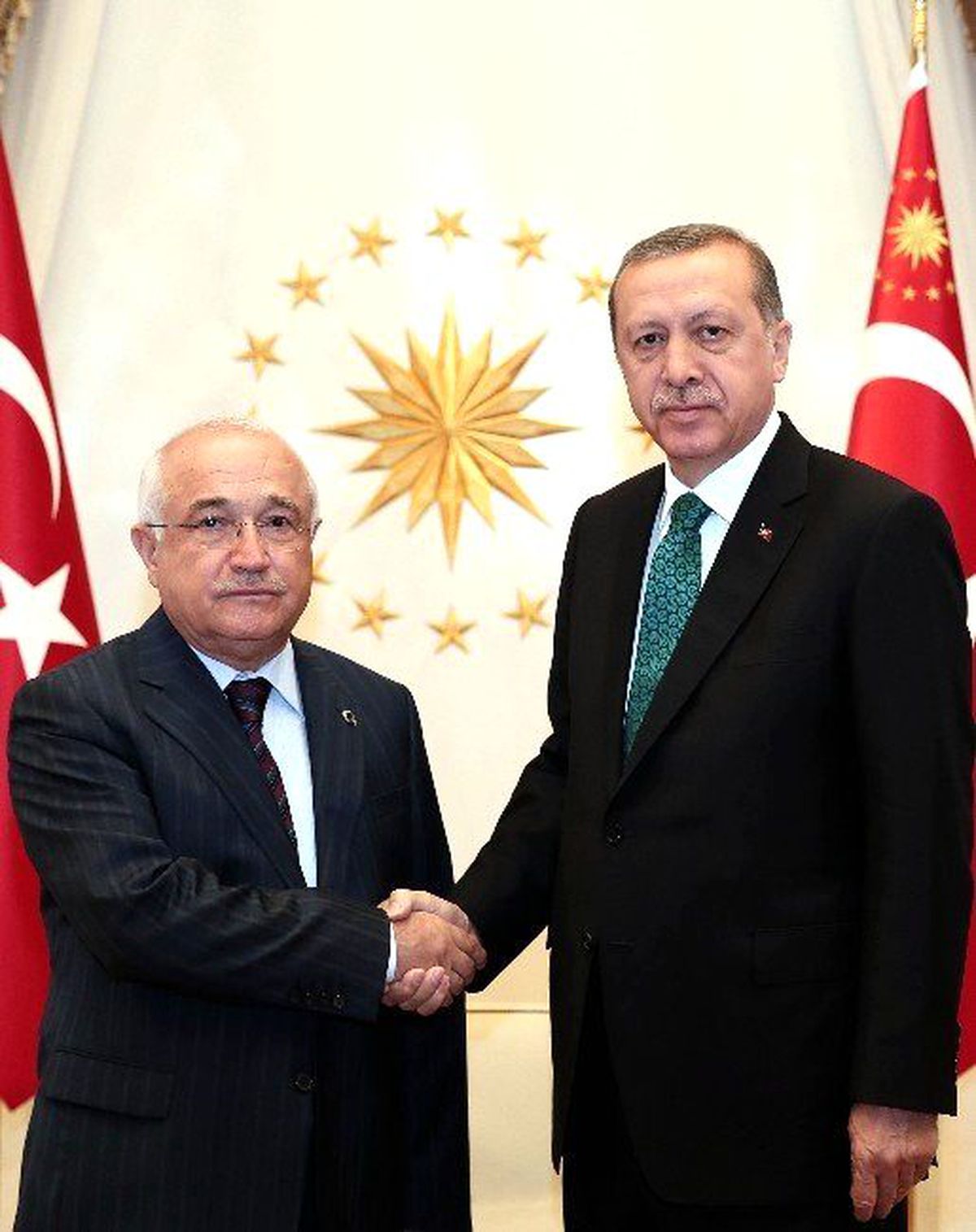 Cumhurbaşkanı Erdoğan, TBMM Başkanı Çiçek\'i Kabul Etti