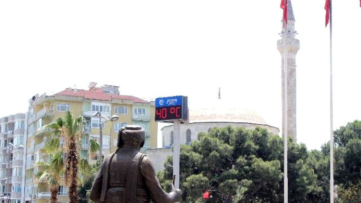 Aydın\'da Havalar Birden Isındı