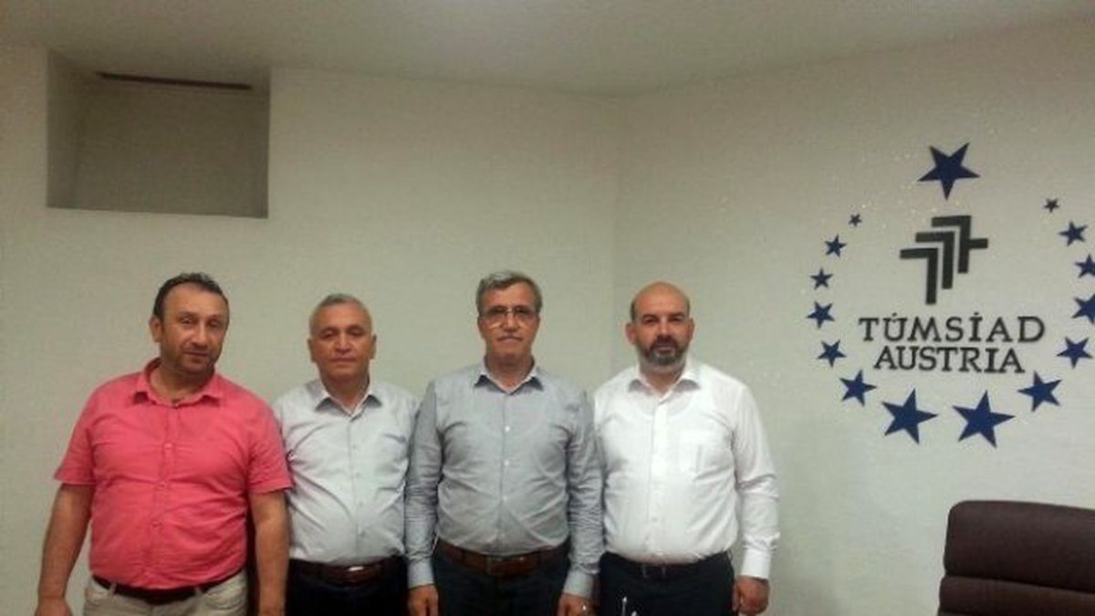 Başkan Akcan Avusturya\'da Hemşehrileri ile Buluştu