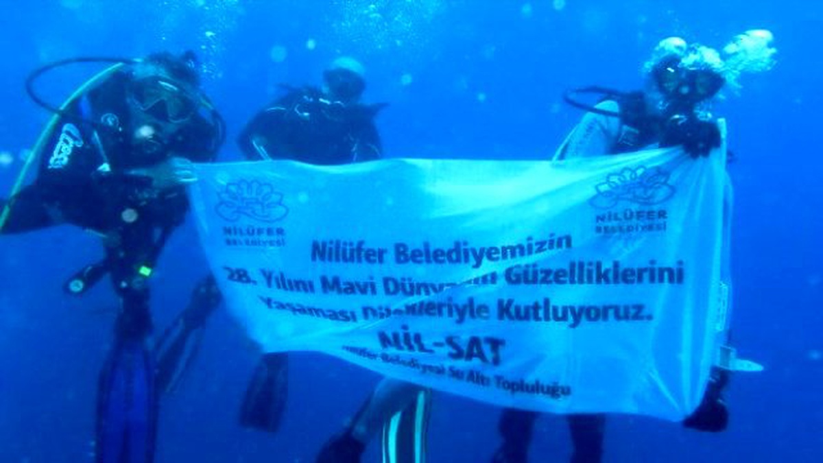 Belediye Personeli Sualtı Dünyasıyla Buluştu