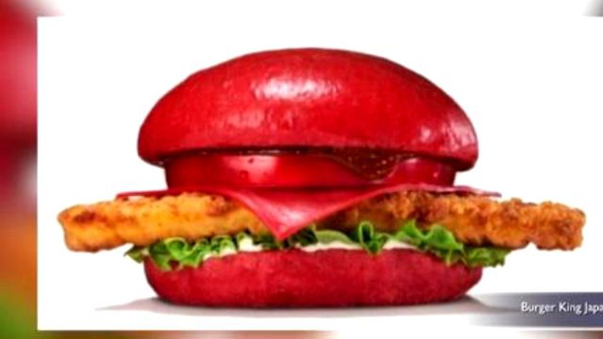 Burger King Japan Unveils New Red Burger... Because Black Was So Last Year