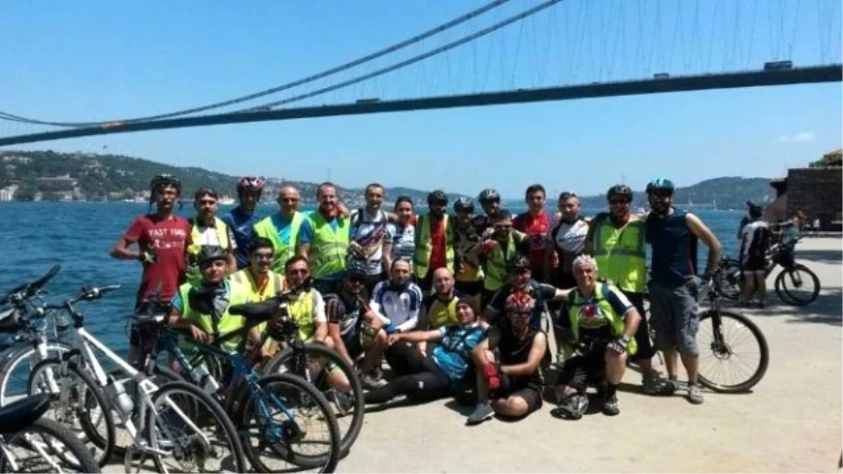 Çaycumalı Bisikletçiler İstanbul Bisiklet Festivaline Katıldı