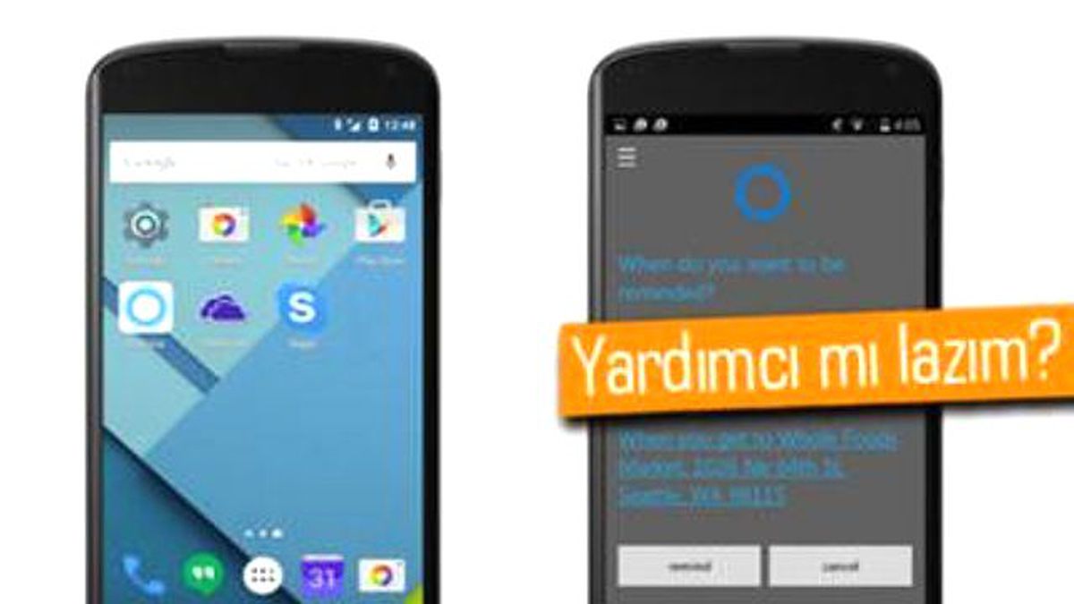 Cortana, Android\'e Geliyor. İşte İlk Tarih