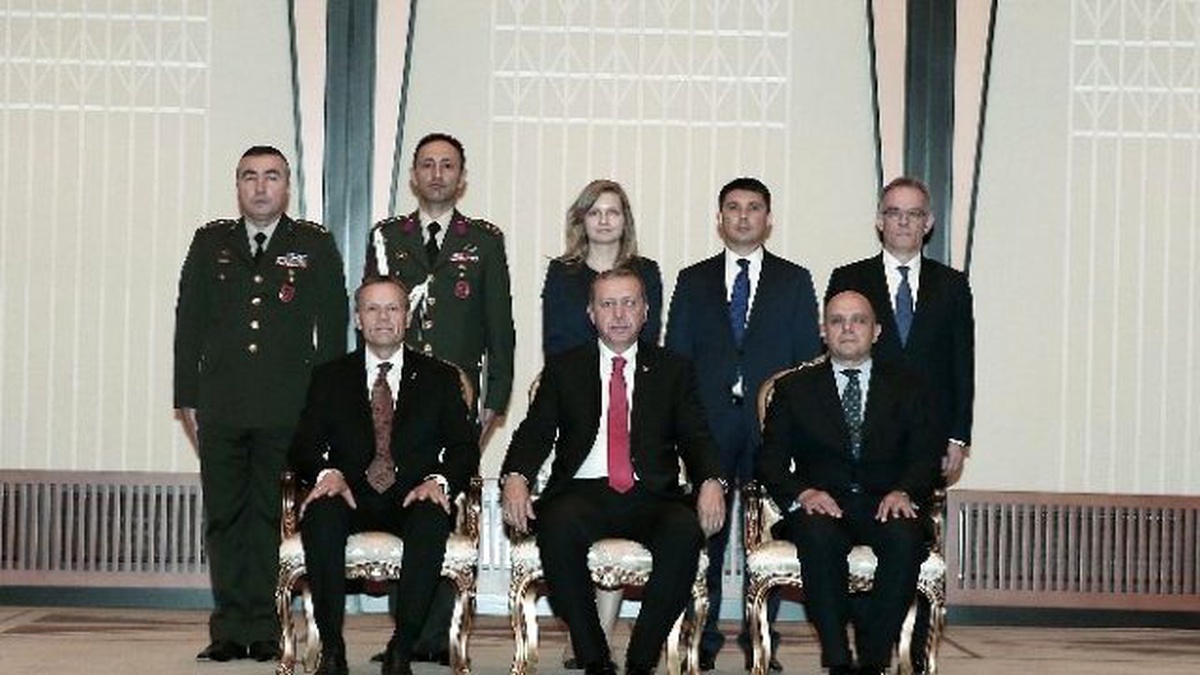Cumhurbaşkanı Erdoğan, Litvanya Büyükelçisi Bruzga\'yı Kabul Etti