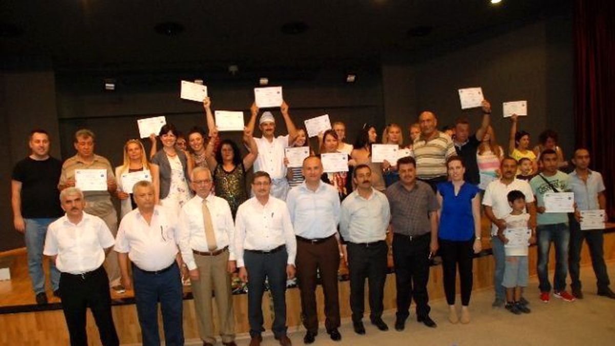Didim\'de 50 Yeni Girişimci Belgelerini Aldı