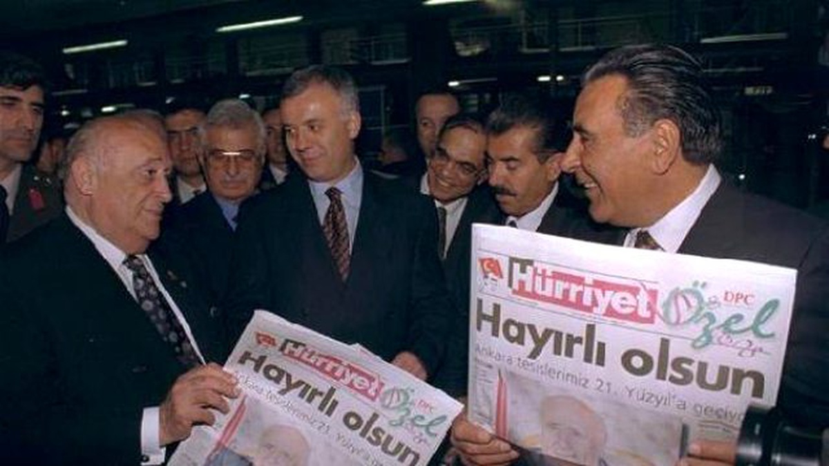 Doğan Holding President Praises Demirel\'s Stance On Press Freedom