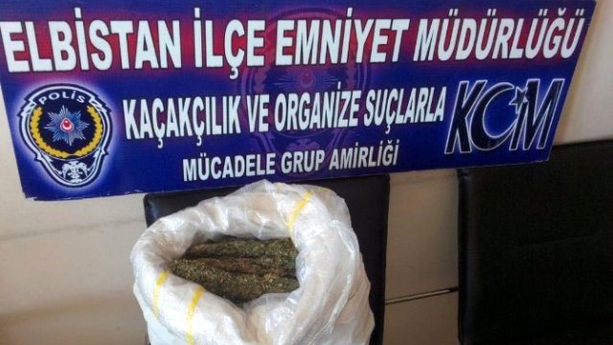 Elbistan\'da Uyuşturucu Operasyonu