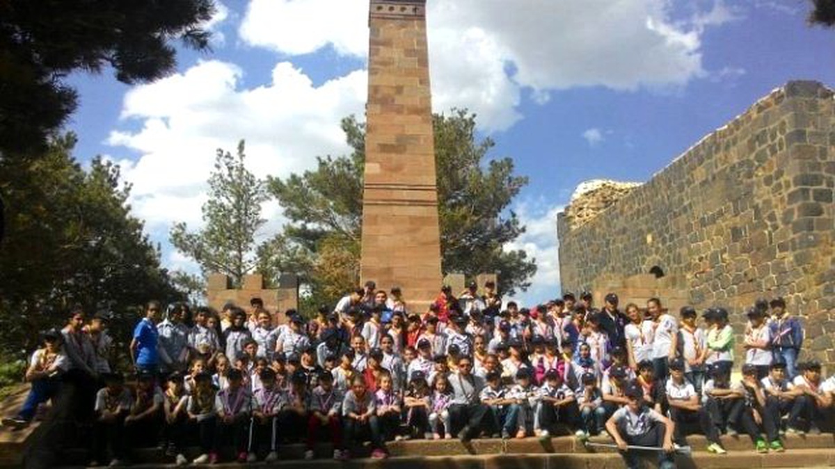 Erzurum\'da Düzenlenen İzci Kampına Rekor Katılım
