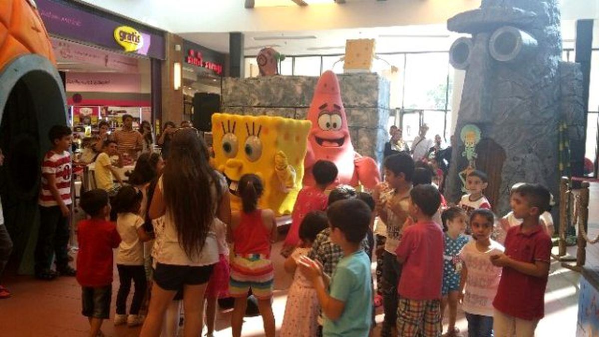 Forum Gaziantep\'te Sünger Bob ile Keyifli Saatler Seni Bekliyor