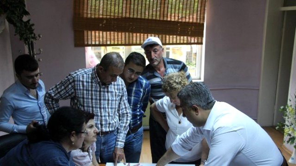 Hisarcık\'ta Kanalizasyon Proje Çalışmaları