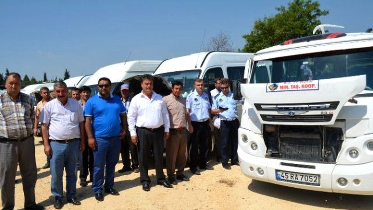 J Plaka Alacak Araçların Denetimi Yapıldı