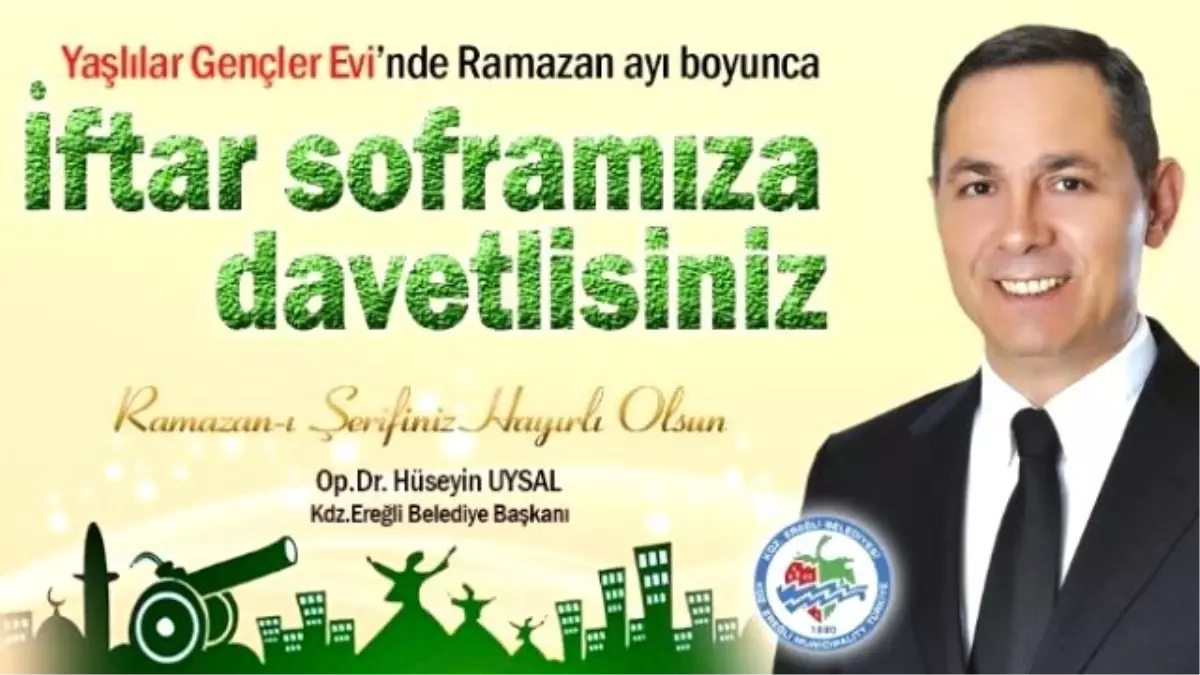 Kdz. Ereğli Belediyesi 30 Gün Boyunca İftar Verecek