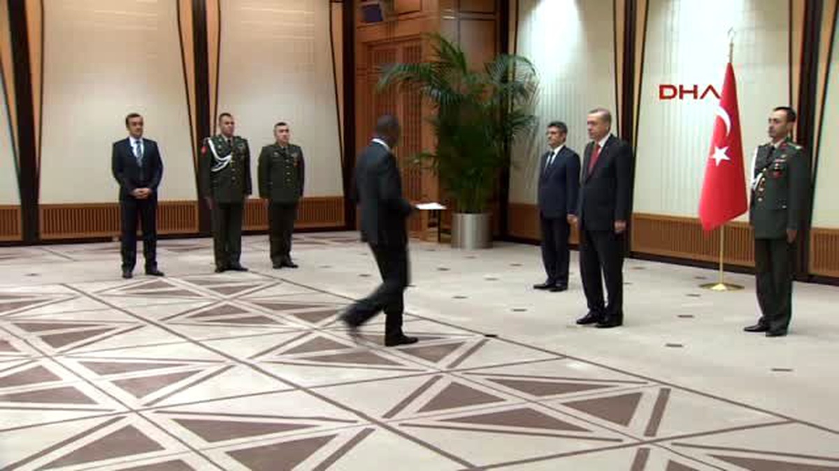 Kenya Büyükelçisi\'nden Güven Mektubu