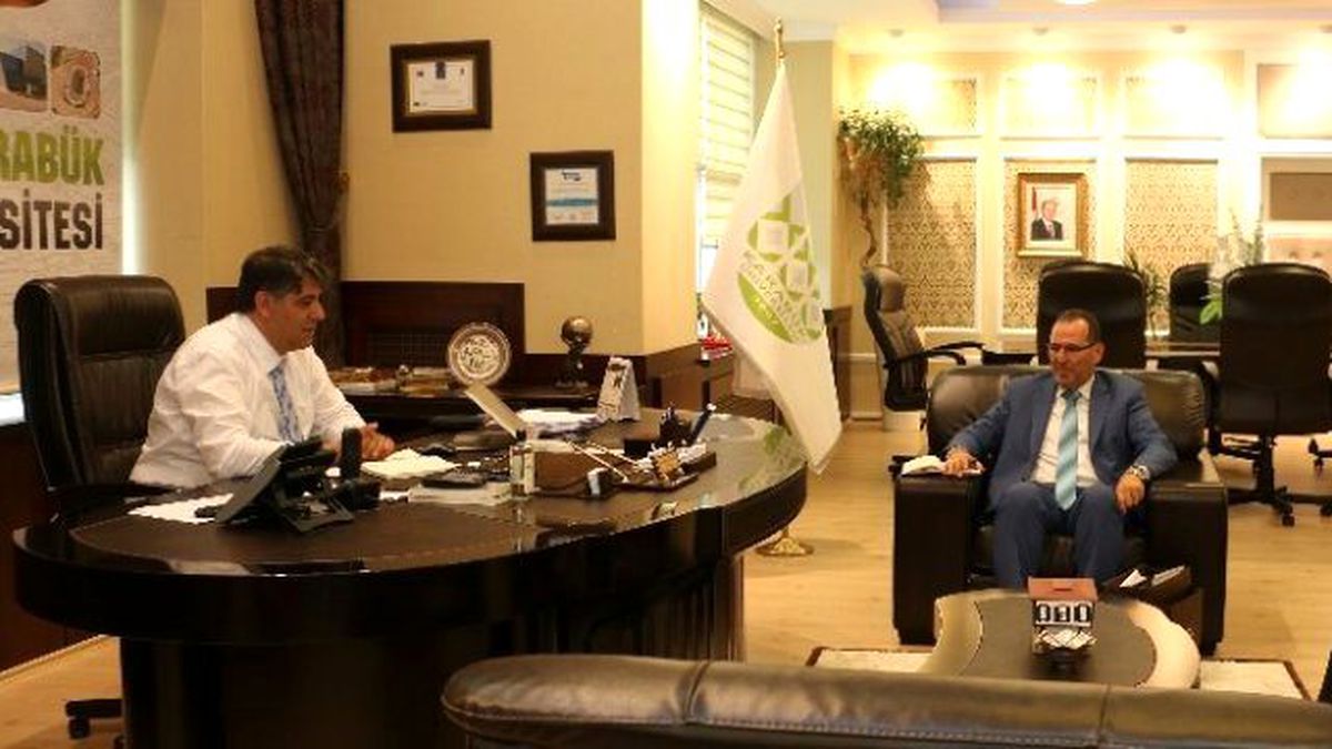 Libya Büyükelçiliği Akademi Ataşeliğinden Rektör Polat\'a Ziyaret