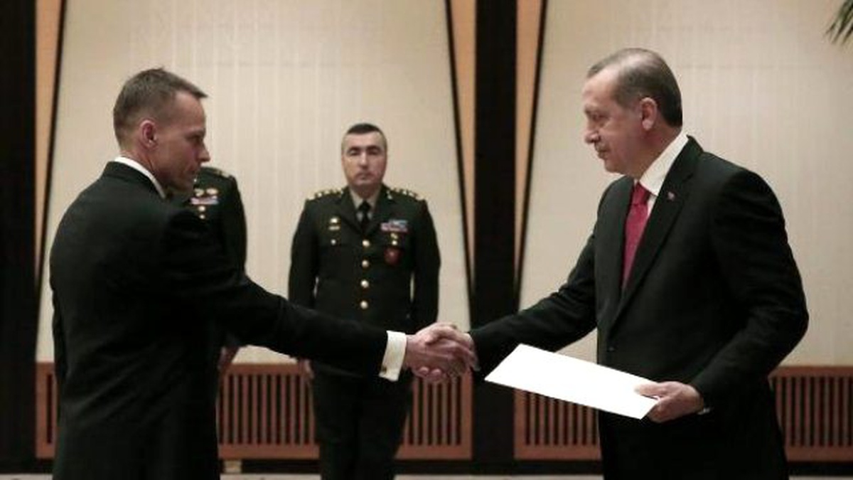 Litvanya Büyükelçisinden Güven Mektubu