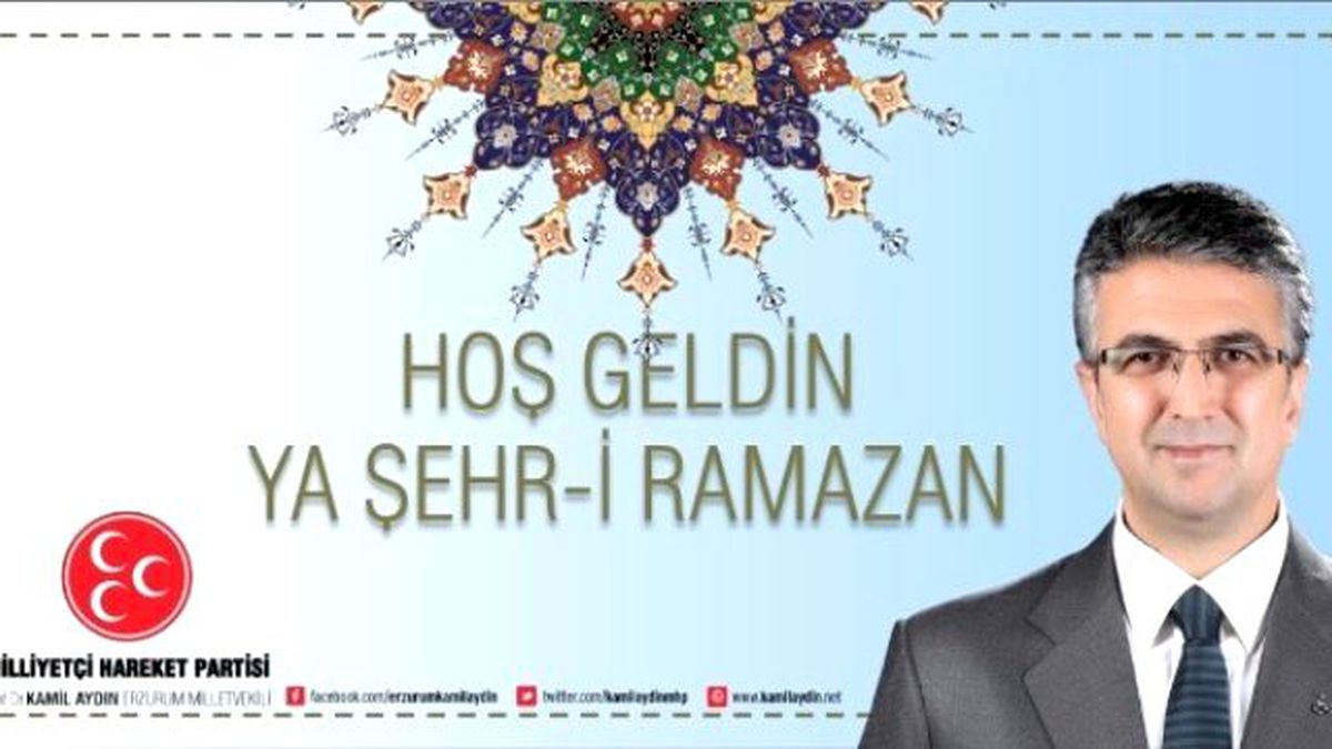 MHP Milletvekili Prof. Dr. Aydın\'dan Ramazan Mesajı;