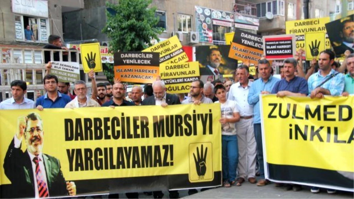 Mısır\'daki İdam Kararları Diyarbakır\'da Protesto Edildi