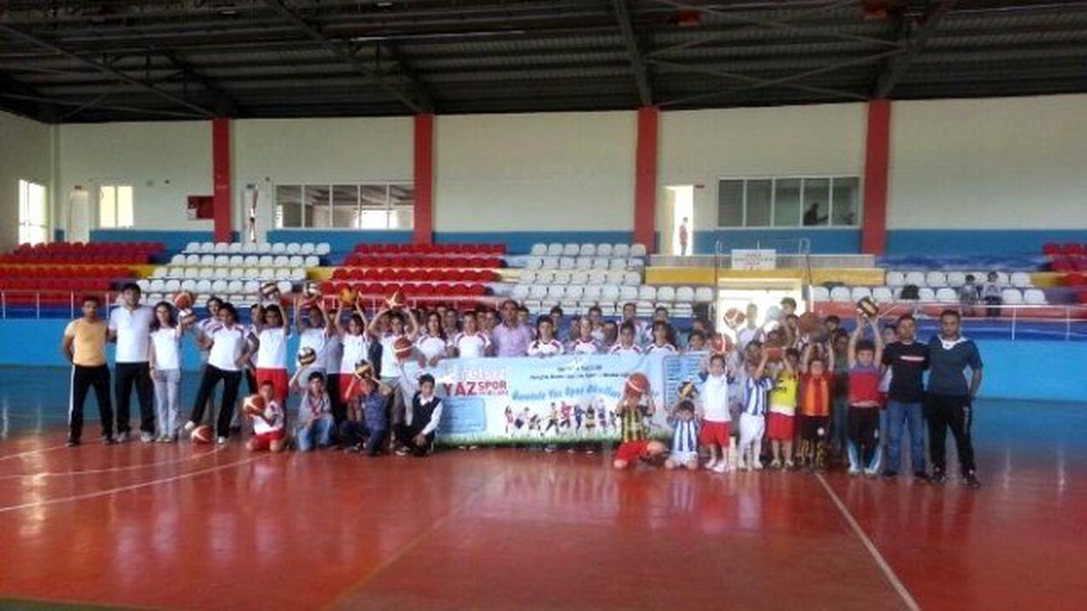 Sason\'da Yaz Spor Okulları Start Verdi