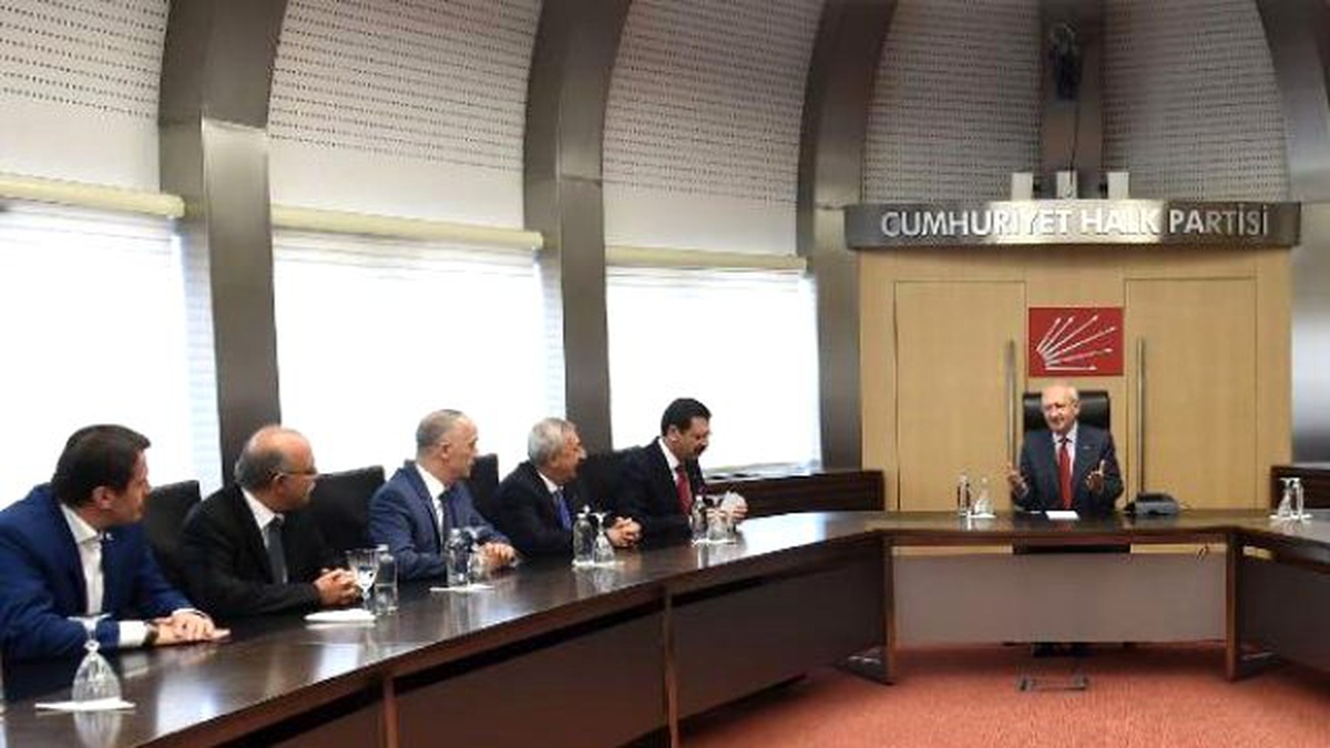 Stk\'lar Kılıçdaroğlu\'nu Ziyaret Etti