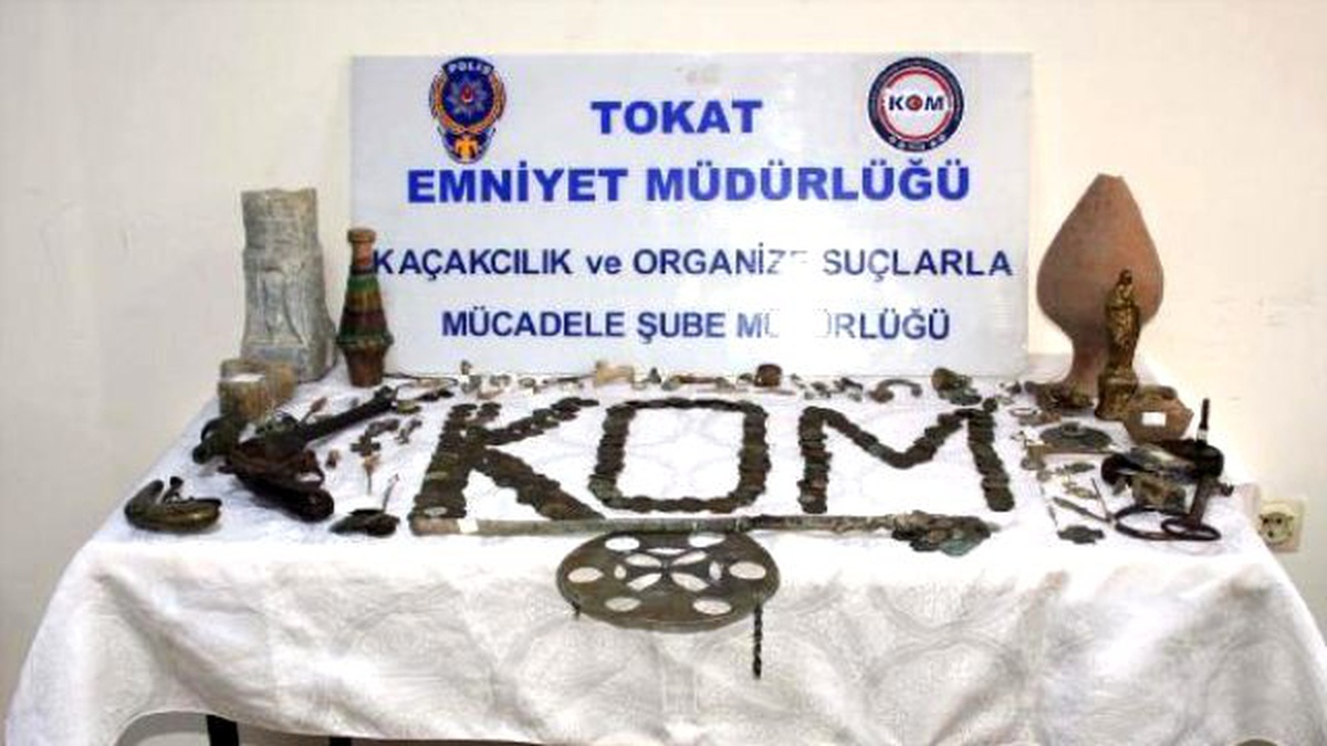 Tokat\'ta Tarihi Eser Operasyonu