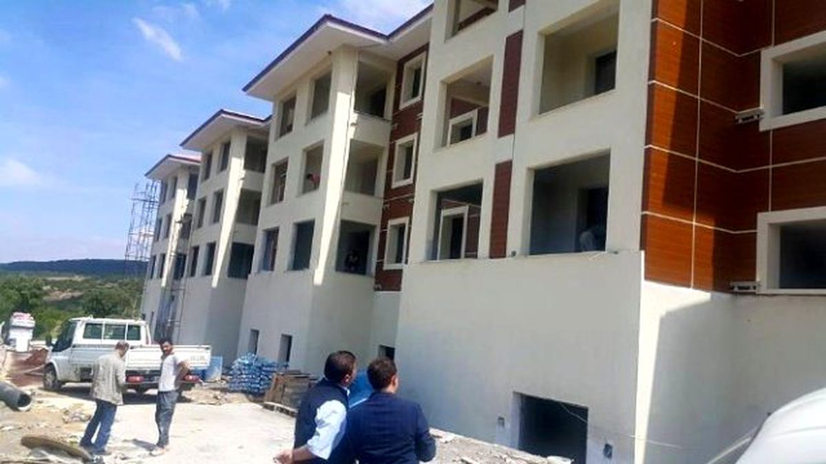 Uşak Kayaağıl Termal\'de Yeni Binalarda Sona Yaklaşıldı