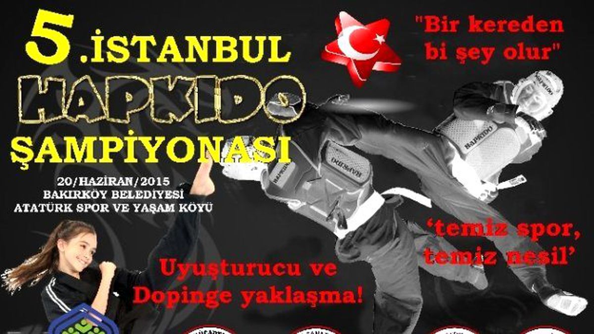 5. İstanbul Hapkido Şampiyonası Heyecanı Başlıyor