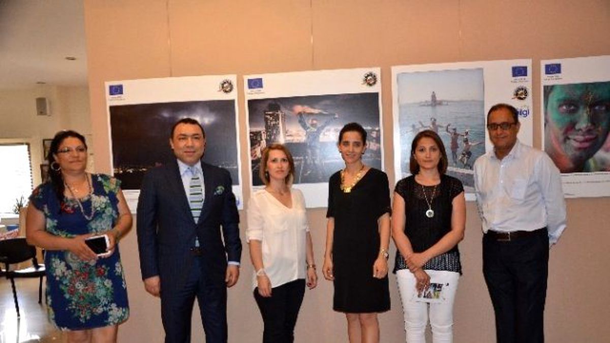 AB\'nin Türkiye\'ye Yansımaları Sergisi Açıldı