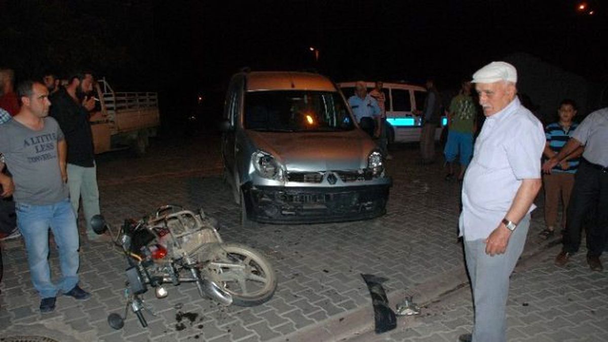 Bayramiç\'te Trafik Kazası; 1 Yaralı