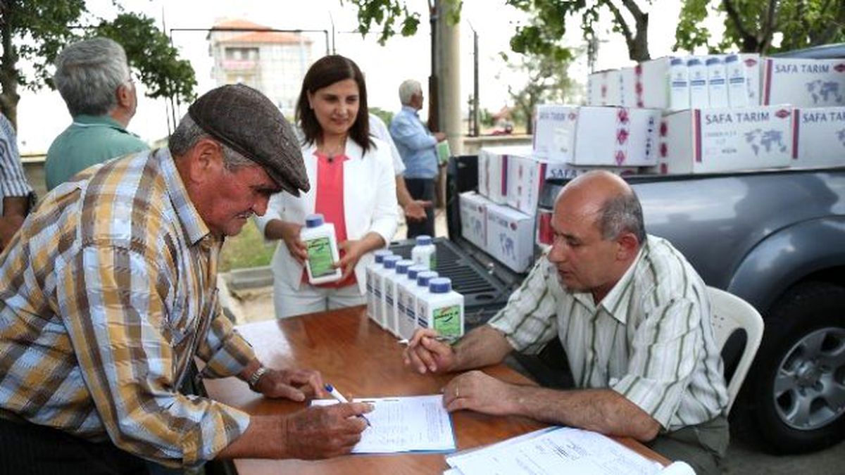 Büyükşehir\'den Çiftçilere Zirai İlaç Desteği