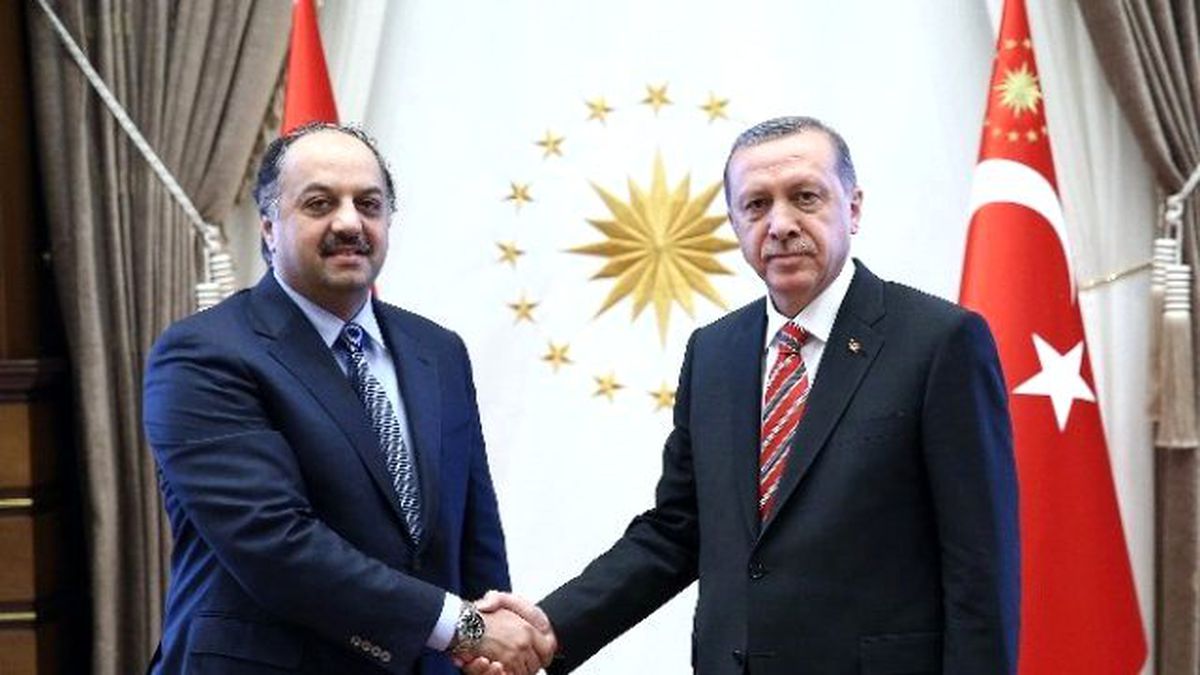 Cumhurbaşkanı Erdoğan, Katar Dışişleri Bakanı Atiyye\'yi Kabul Etti