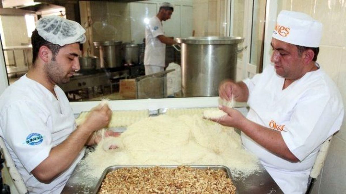 Erzurum\'da Ramazan Sofralarının Vazgeçilmez Tatlısı: Kadayıf Dolması