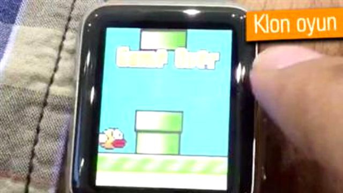 Flappy Bird Klonunu Oynamak İçin Apple Watch\'u Hackledi